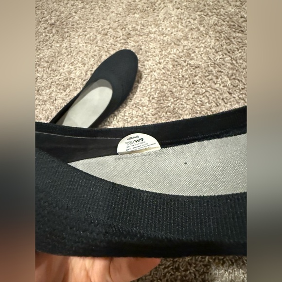 Allbirds Tree Breezers Knit Flats Breathable Black , size 9 - Picture 5 of 9